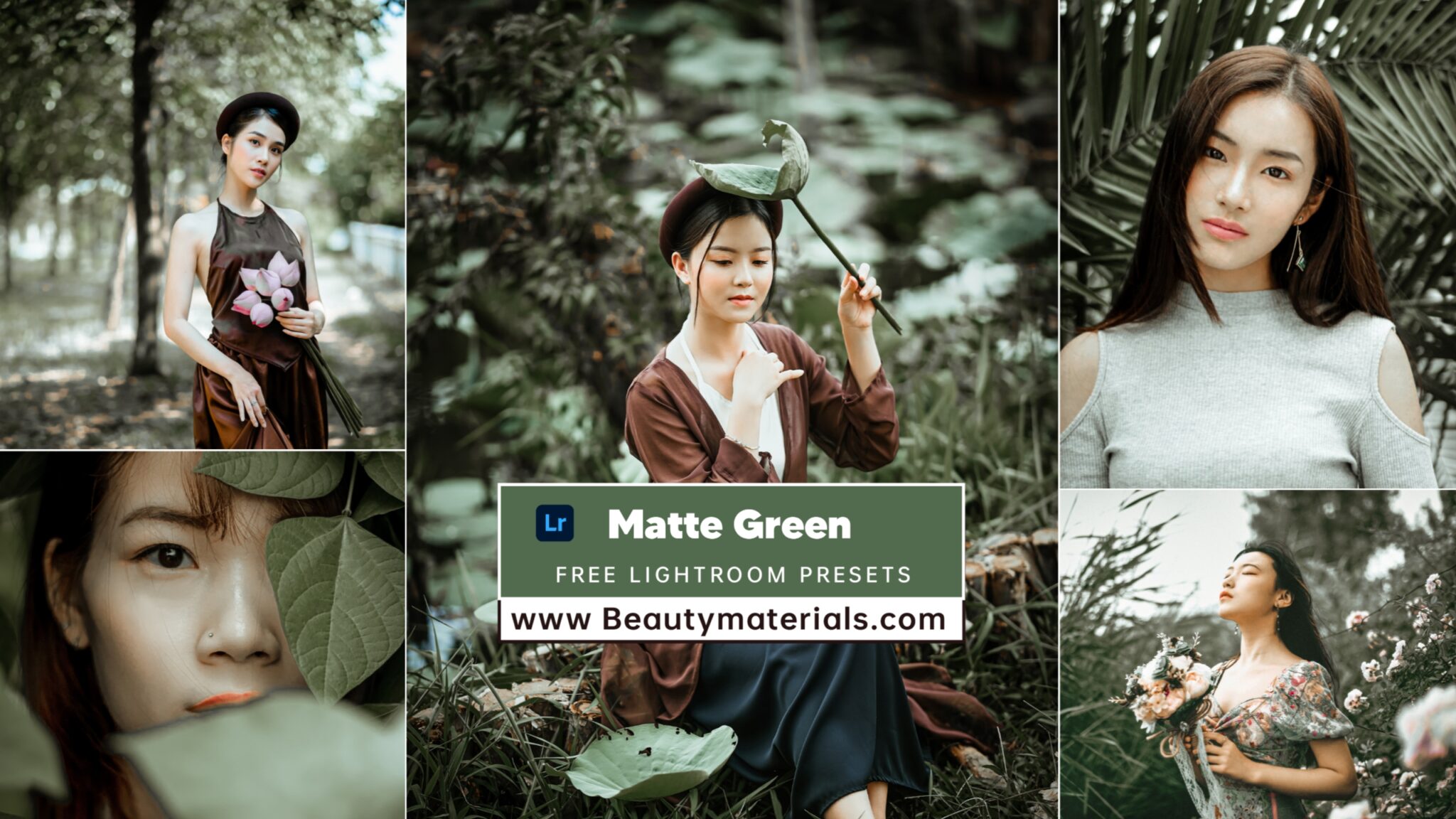 Matte Green Tone Lightroom Presets Free Download