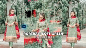 Portrait Soft Green Lightroom Presets Free