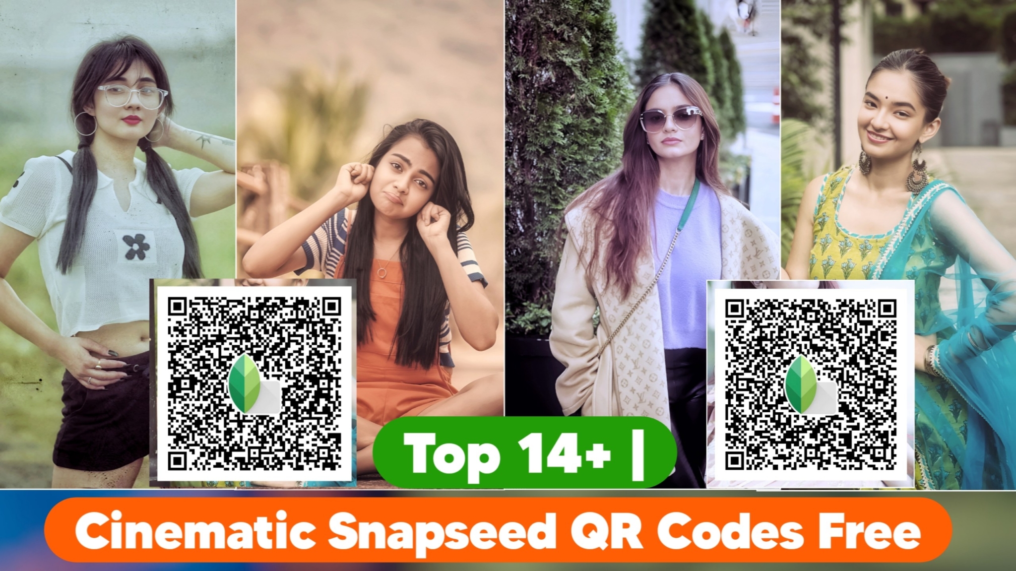 Top 14+ Cinematic Snapseed QR Code