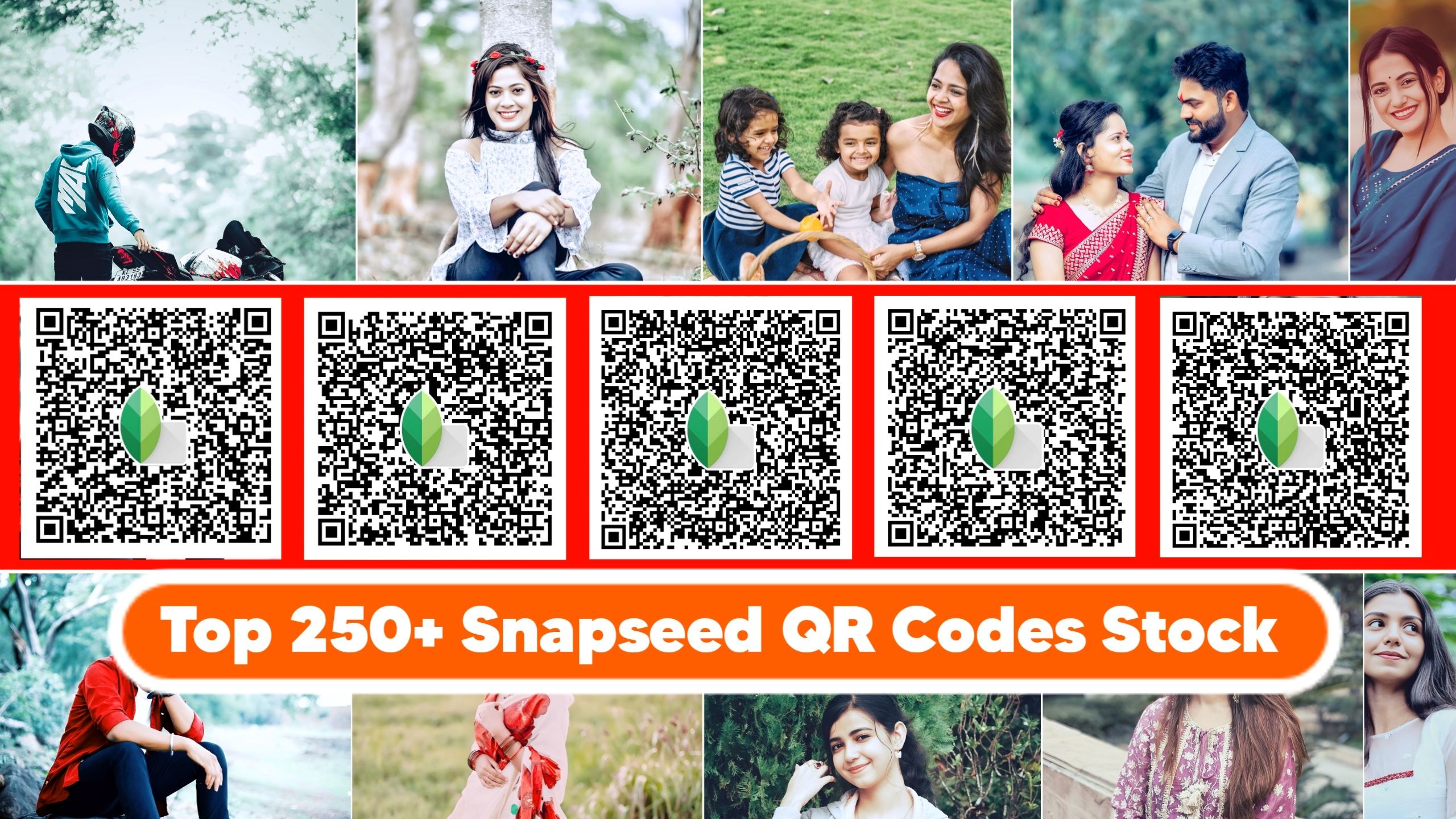 Top 250+ Snapseed QR Codes Stock